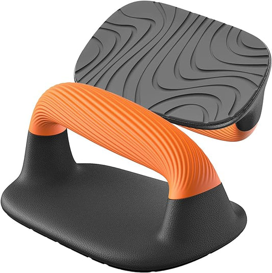 Kipika Push Up Bars, Pushup Stands, Anti-Slip Soft Plastic Push Up Handles, Bottom Anti-Slip Pad, Strength Training Equipment, Perfect for Floor Workout Exercise