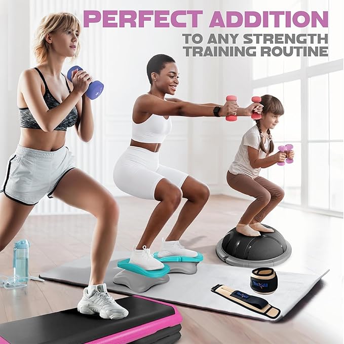 Yes4All Wrist & Ankle Weights Pair 1lb -10lbs, Adjustable Strap for Walking, Jogging, Pilates, Gym Fitness Workout for Women, Men