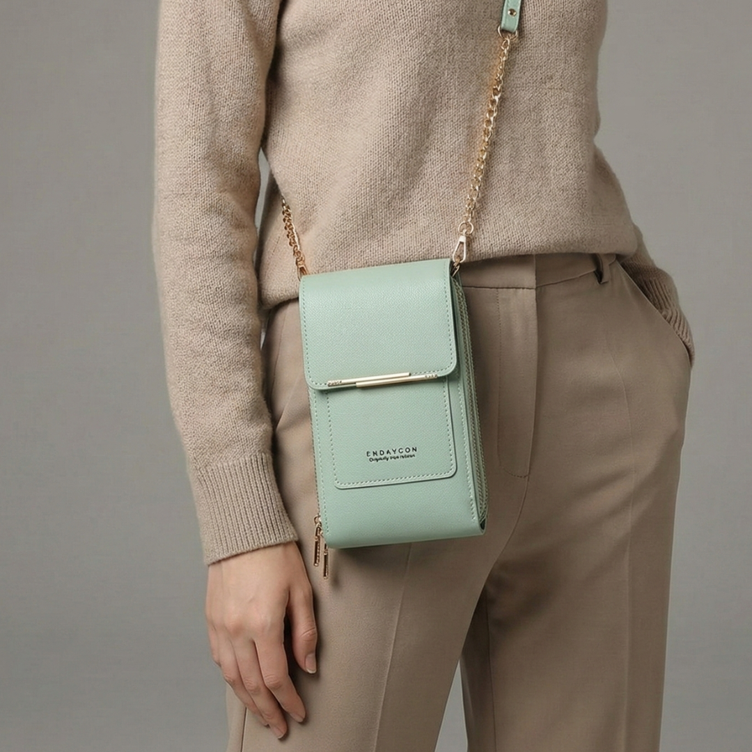 Compact Touchscreen Crossbody Bag