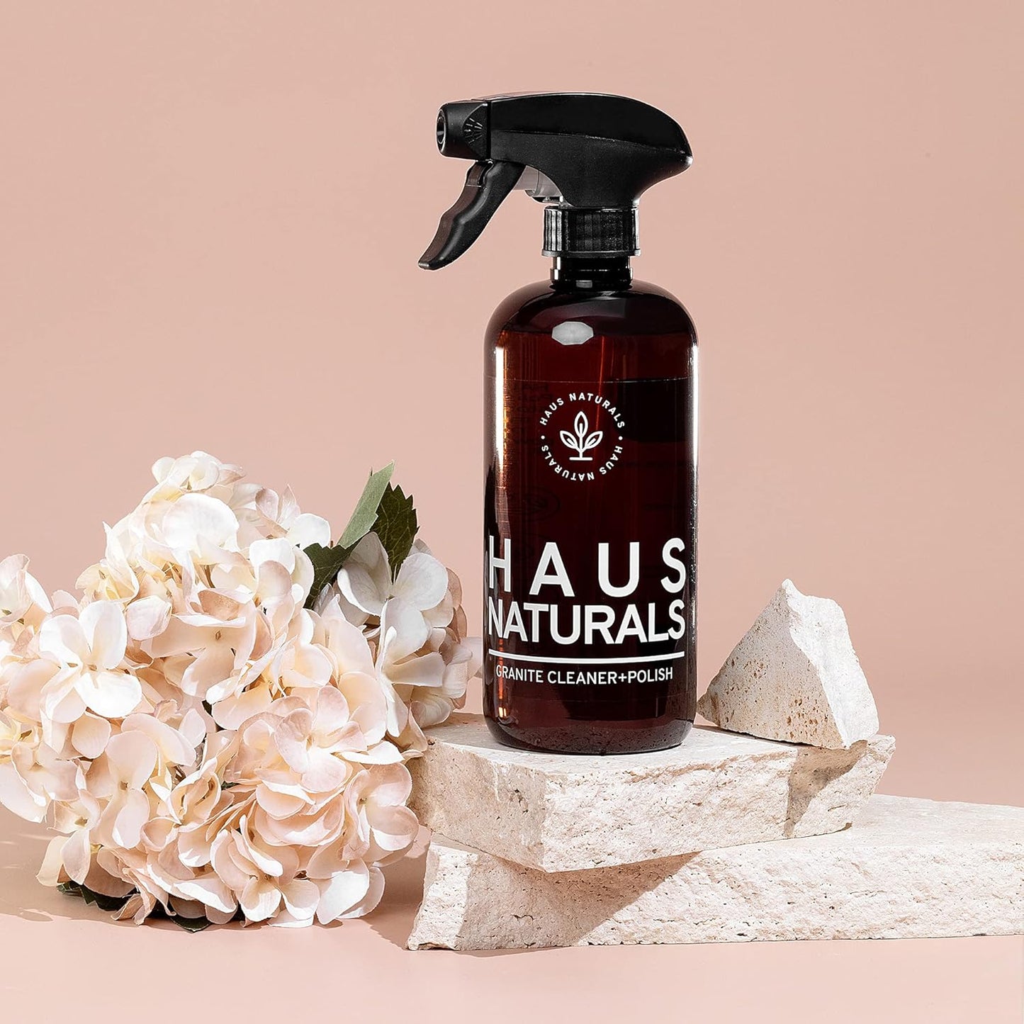 Daily Granite Countertop Cleaner And Polish Kit, Quartz Countertop Cleaner, Formulated To Work On All Natural Stones, Eco Friendly & Plant Based, Safe For Kids And Pets