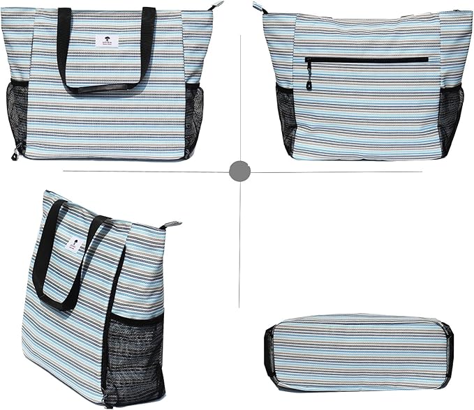 ESVAN Yoga Mat Bag Yoga Tote Carrier Shoulder Bag Carryall Tote for Office,Yoga,Pilates,Travel,Beach and Gym