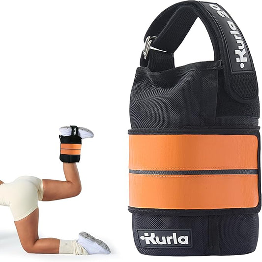 Ankle Weights 4–40 lbs with Dual Strap System (Heel & Wrap) – Single, Pair & Bundle Options with Resistance Bands & Handles – Strength Training, Pilates, Yoga, Glutes, Arms & Rehab