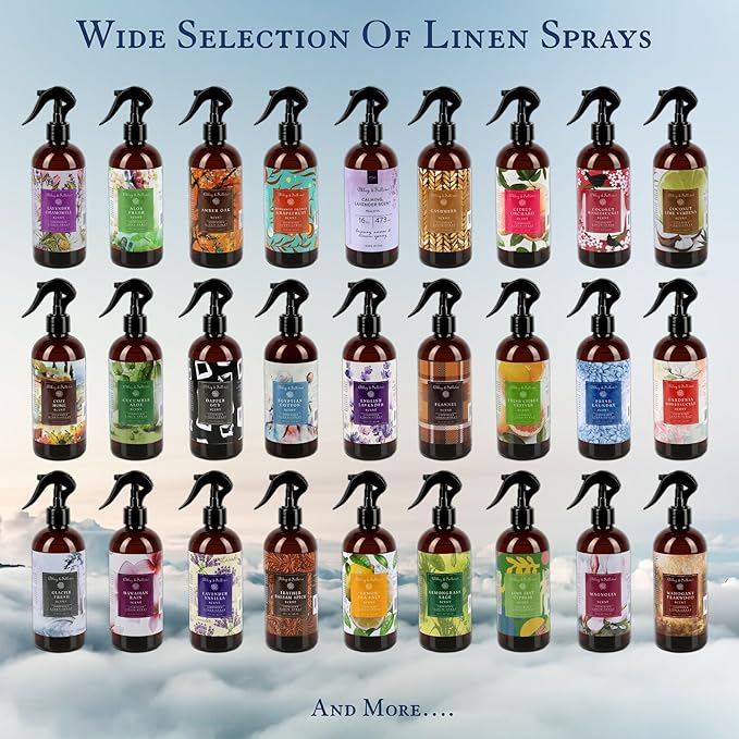 Abbey & Sullivan Odor Eliminating and Refreshing Linen and Room Spray, Lavender Vanilla, 16 oz.