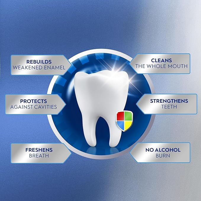 Crest Pro-Health Advanced Maximum Cavity Protection Mouthwash - Mild Mint - 2x1L