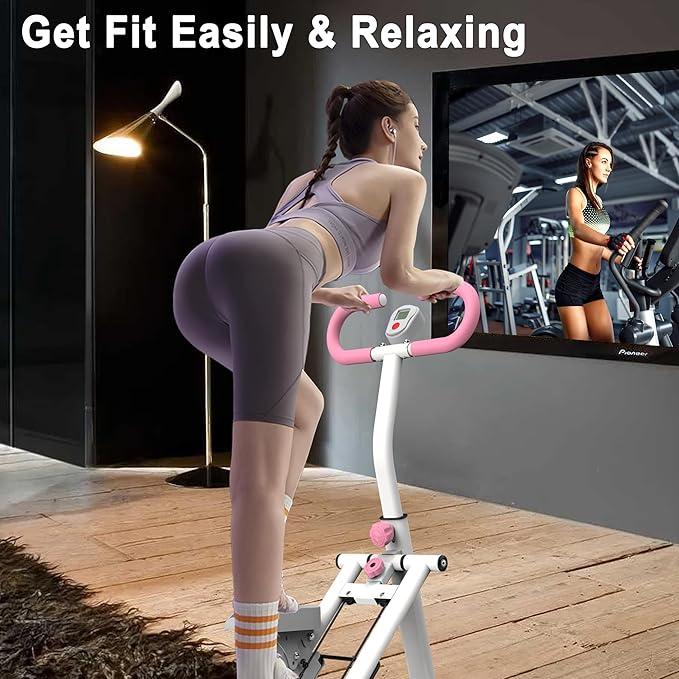 Stair Stepper for Home-Upgrade Vertical Climber Workout Machine for Full-Body Exercise Climber Fitness Equipment with Stable Frame Adjustable Handlebar