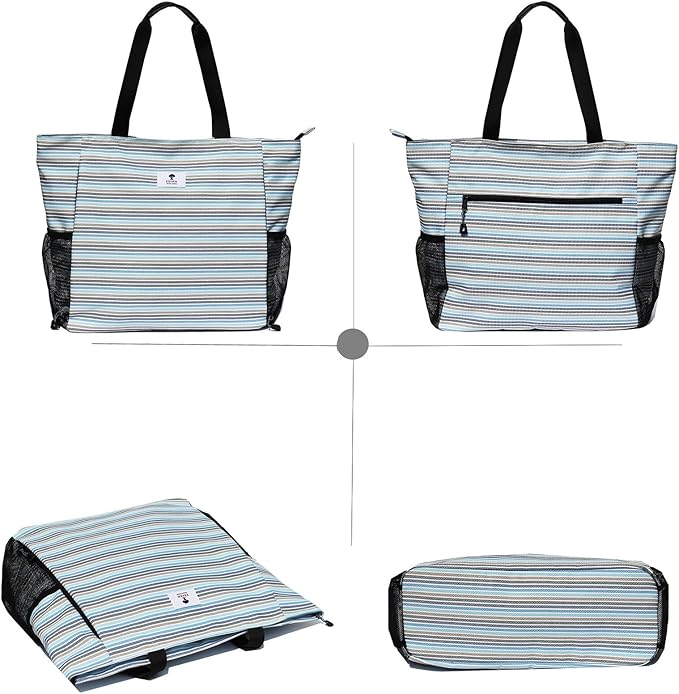 ESVAN Yoga Mat Bag Yoga Tote Carrier Shoulder Bag Carryall Tote for Office,Yoga,Pilates,Travel,Beach and Gym