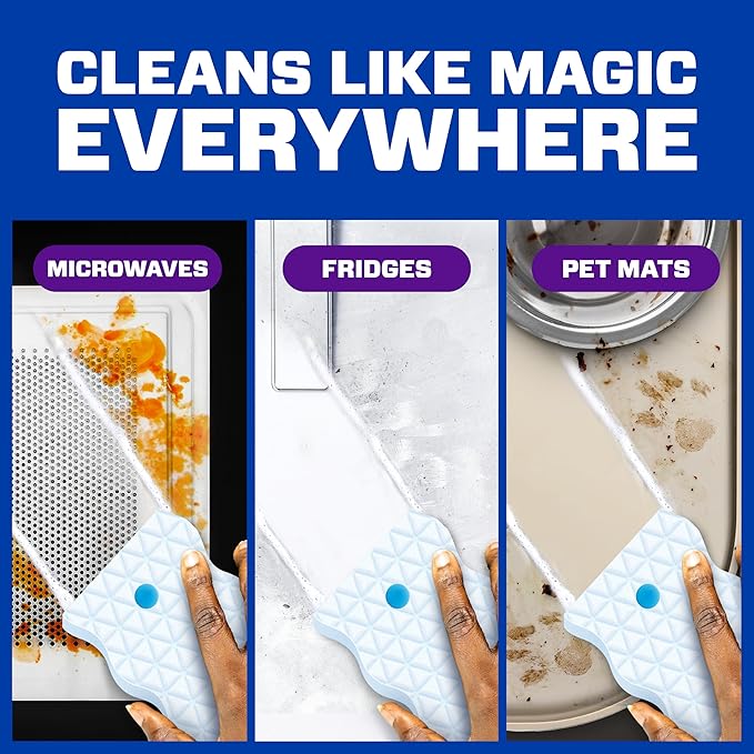 Mr. Clean Magic Eraser Foaming Sponge, All Purpose Cleaner, Dawn Cleaning Power, Wall Cleaner, Sneaker Cleaner, Oven Cleaner, Kitchen, Bathroom, Shower Cleaning Supplies, Scrubber, Ultra Foamy, 5ct