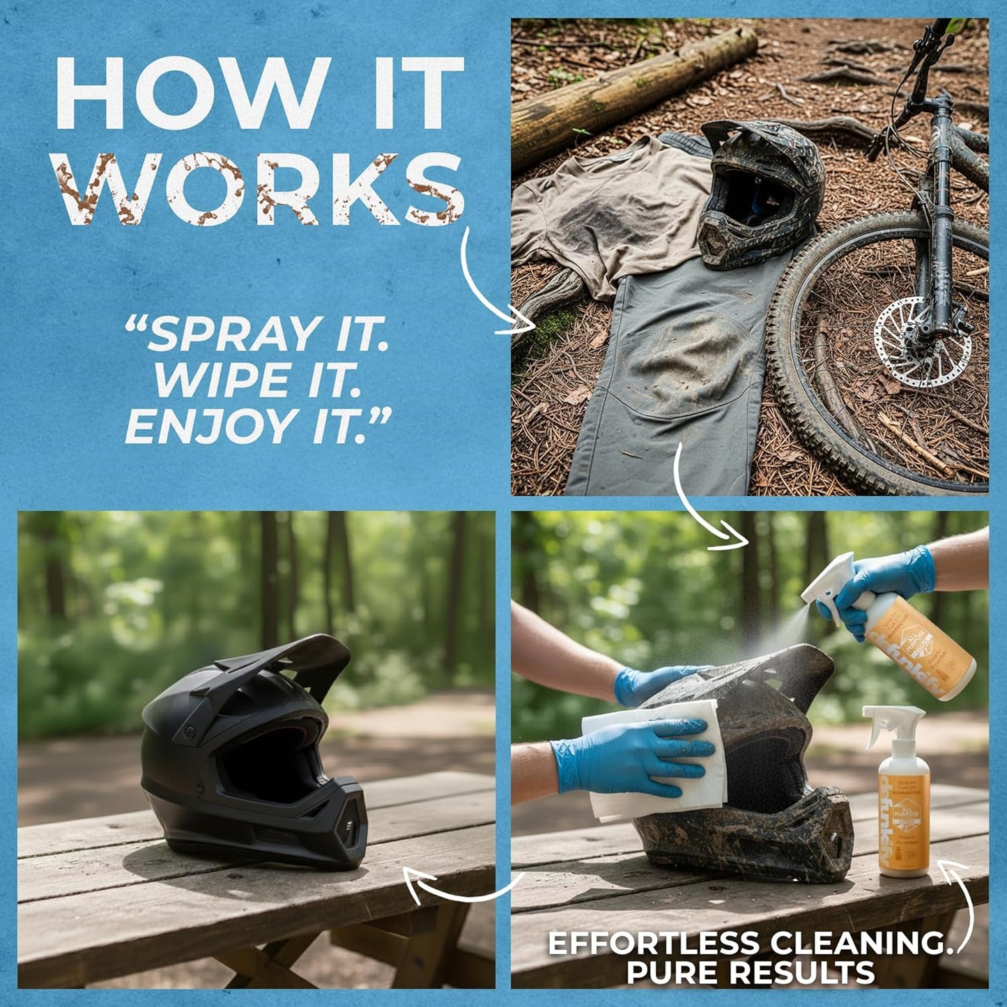 All Purpose Cleaner Spray, 16oz (2-Pack). 'Citrus' Essential Oil Multi-Surface Cleaner for Kitchen, Bathroom, Floor. 'ProvenSafe' Plant-Based Formula Concentrate Safe for Kids, Pets, Stone & Marble