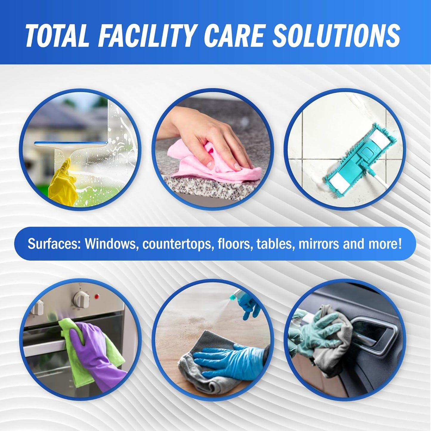 All Surface and Glass Cleaner Concentrate- Makes 256 Gallons of Powerful All Purpose Cleaner Bulk - Floor Cleaner Concentrate - All Purpose Cleaner Concentrate