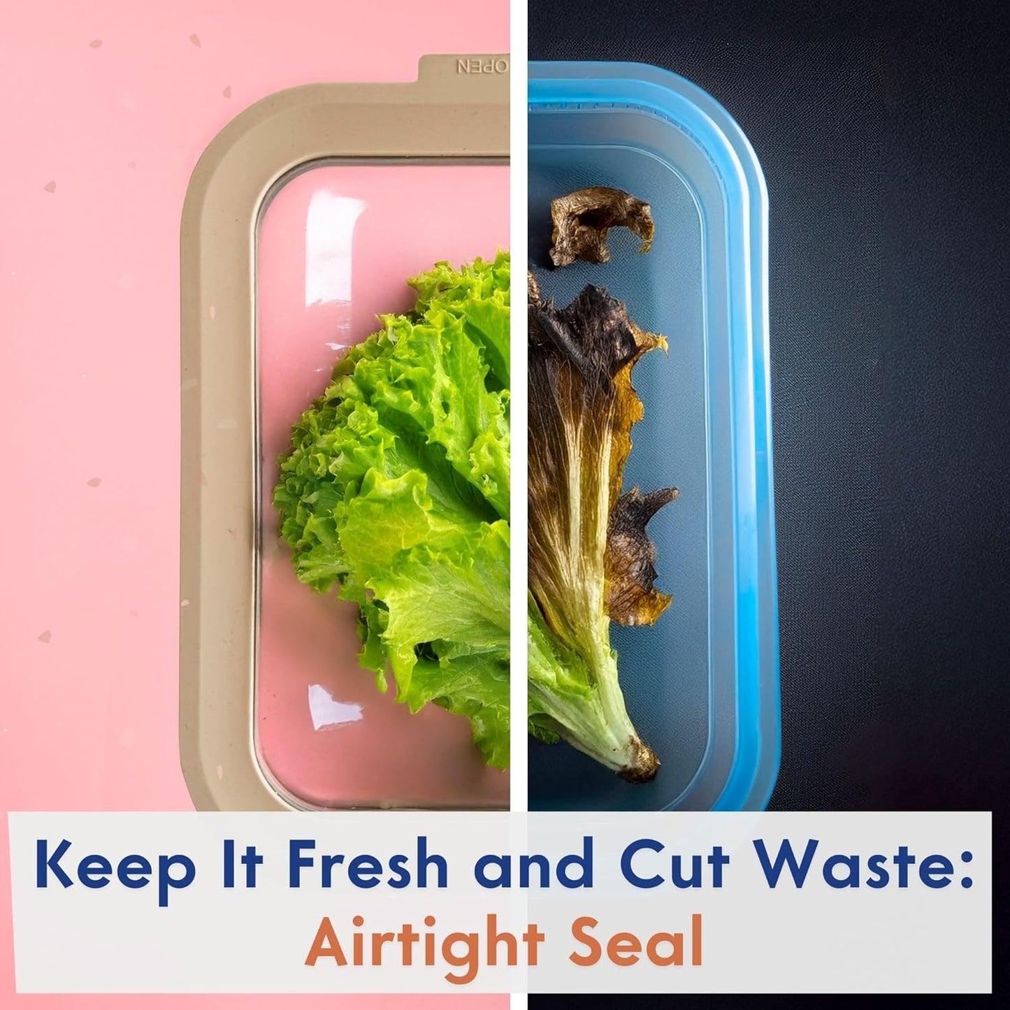 Ziruma Non-Toxic 1.5 cup Glass Food Storage Containers with Lids - Overnight Oats, Plastic Free Meal Prep, Reusable, Airtight, Microwave and Freezer Safe, 4 Pack