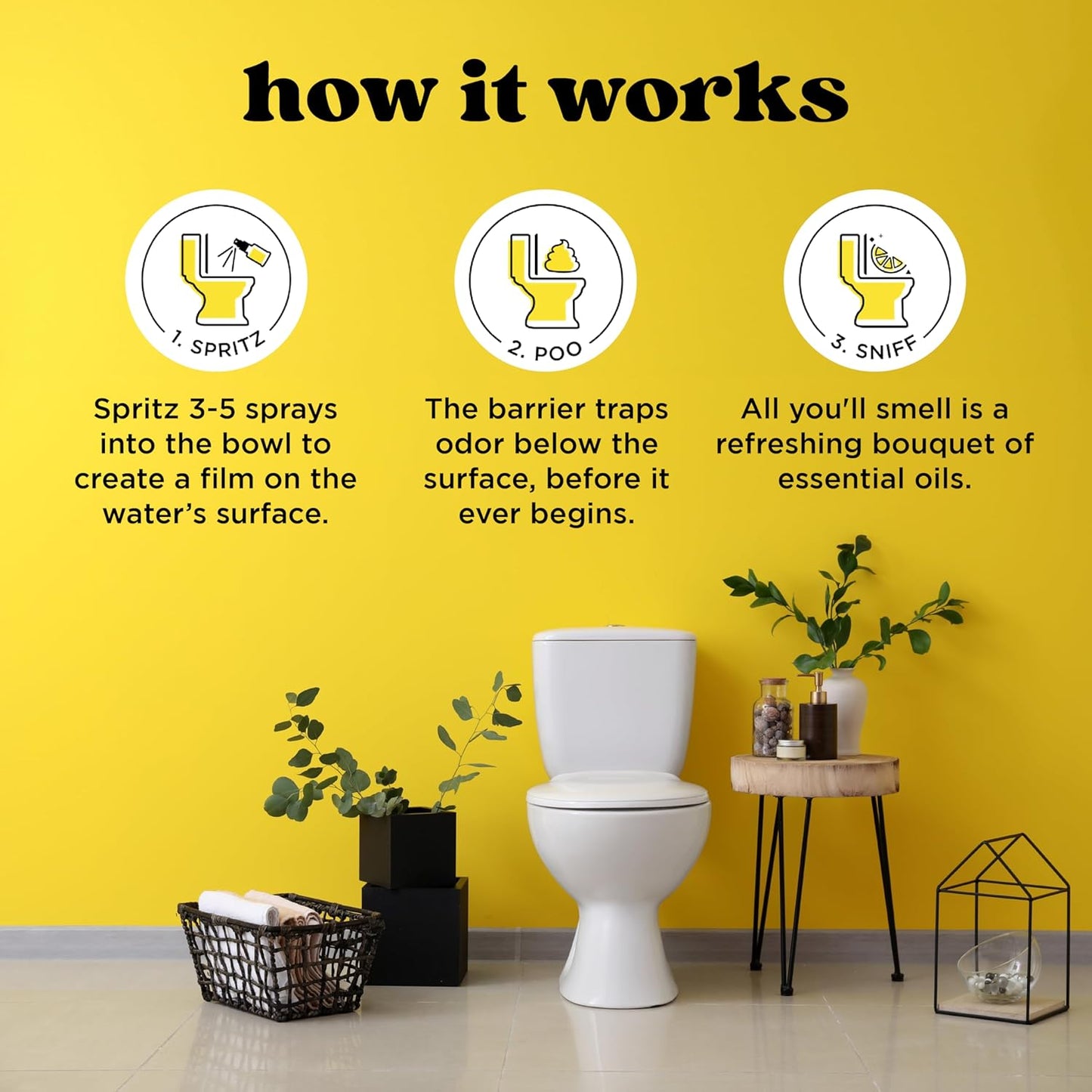 Poo-Pourri Before-you-Go Toilet Spray Bundle, Original Citrus 2 Fl Oz and Original Citrus 1 Fl Oz Pocket Travel Size - Lemon, Bergamot and Lemongrass