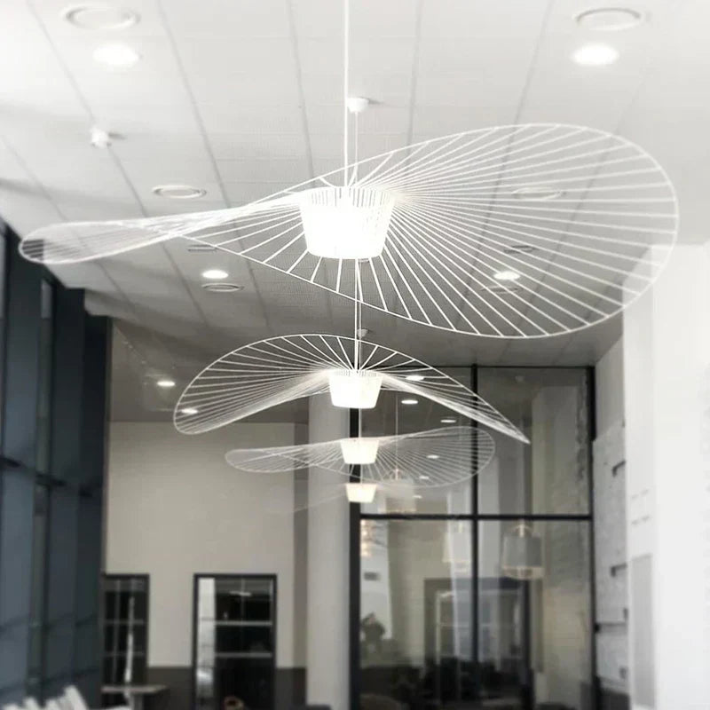 Minimalist Hat Shade Pendant Light