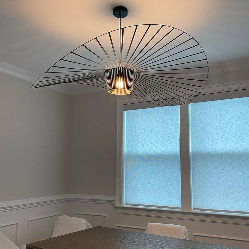 Minimalist Hat Shade Pendant Light