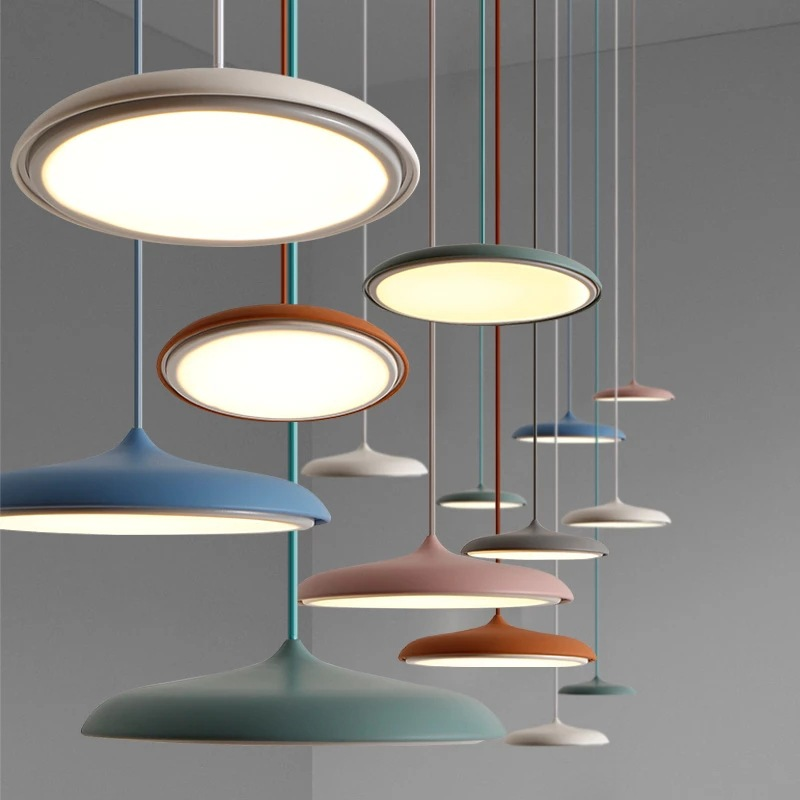 Nordic Acrylic Disc Pendant Light