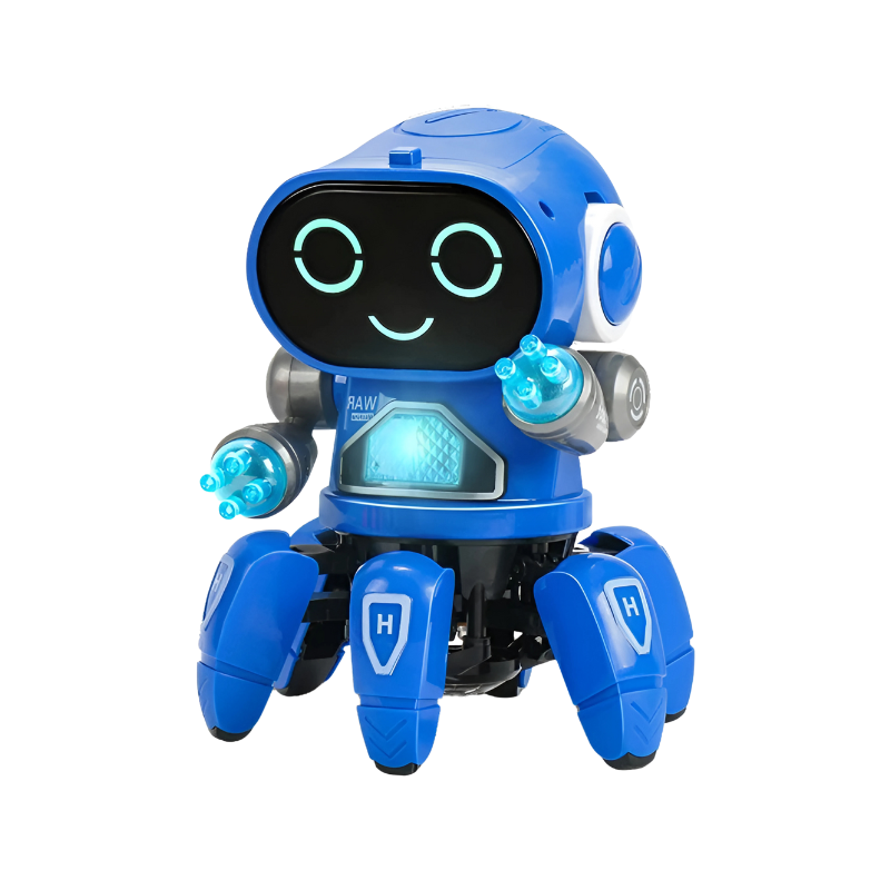 Electric Musical Light-Up Dancing Robot Toy