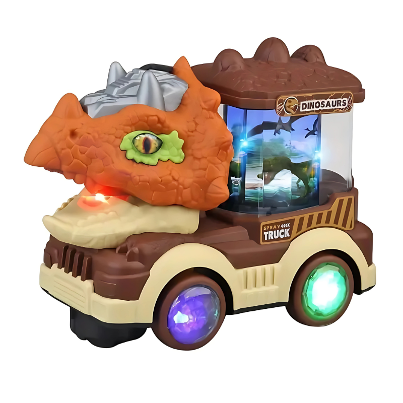 Kids Musical Light-Up Interactive Dinosaur Toy