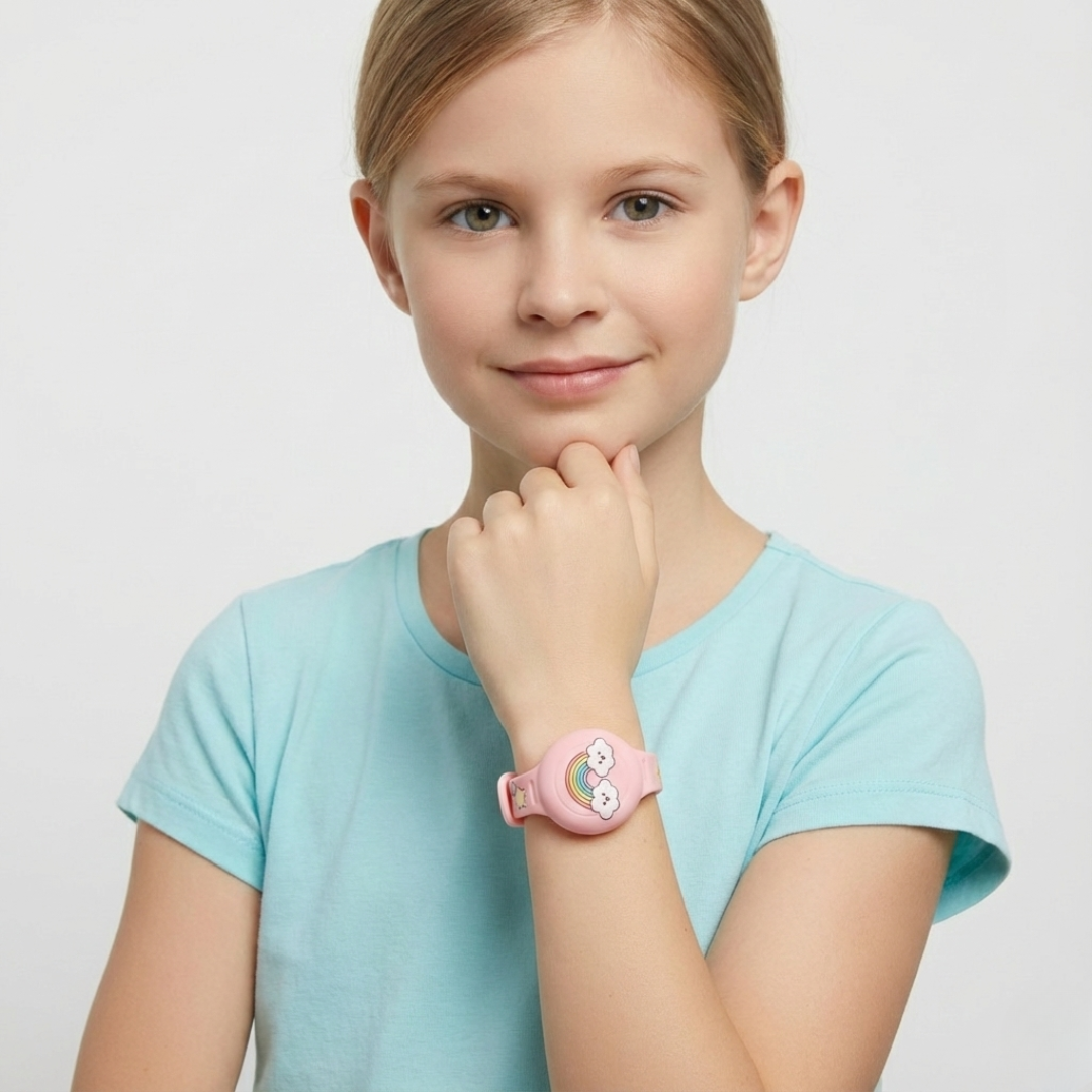 Adjustable Kids Silicone Tracker Wristband