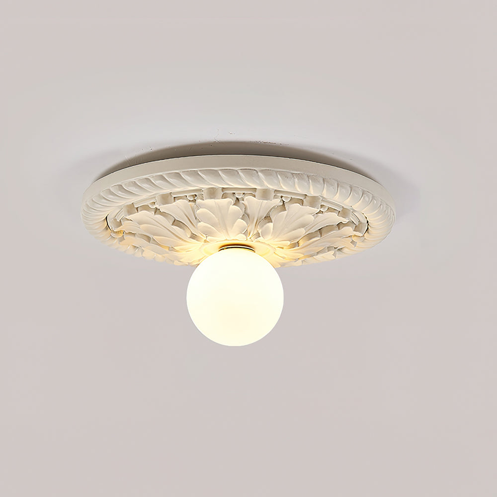 Modern Round Flush Mount Light