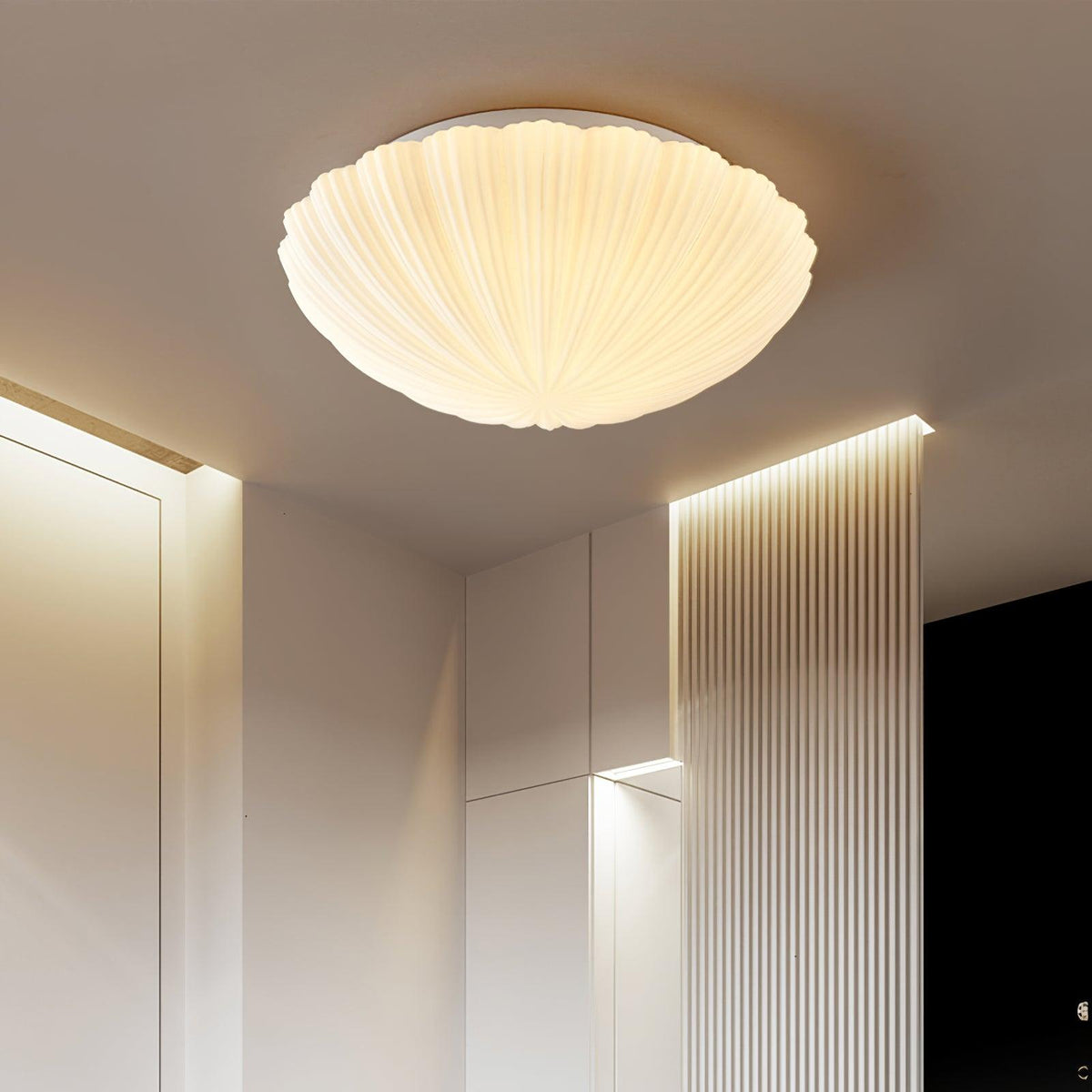 Coastal Seashell Ceiling Lamp