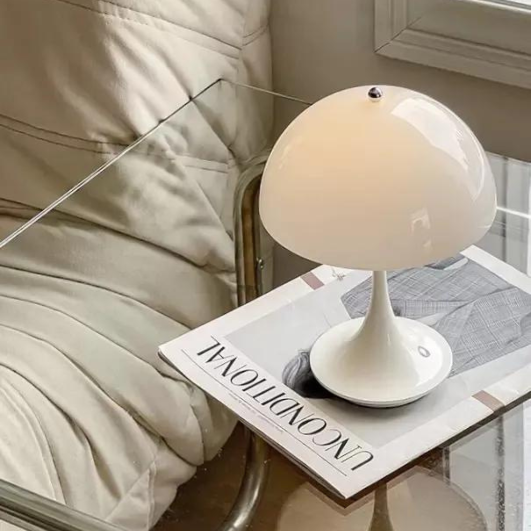Table Lamp | Rechargeable Dome-Shade Desk Light