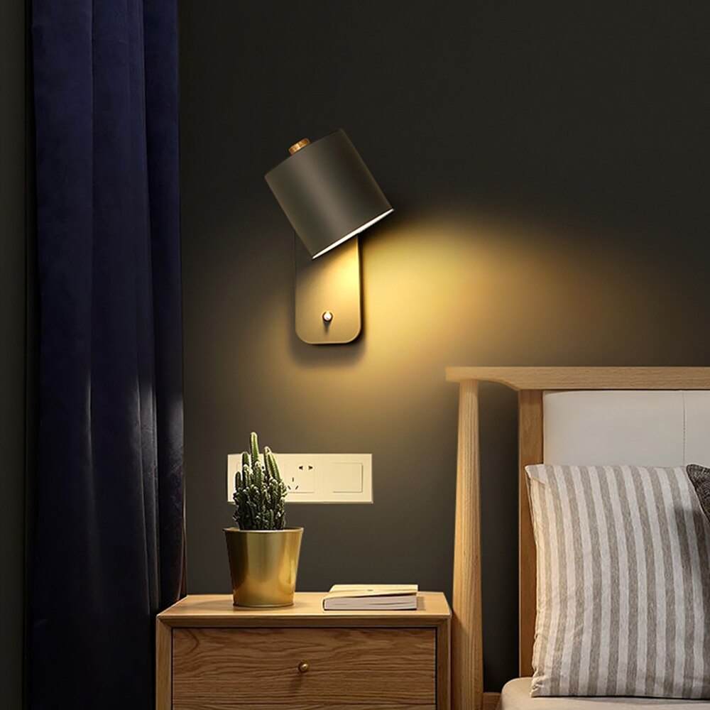 Modern LED Wall Lamp | Adjustable Indoor Light