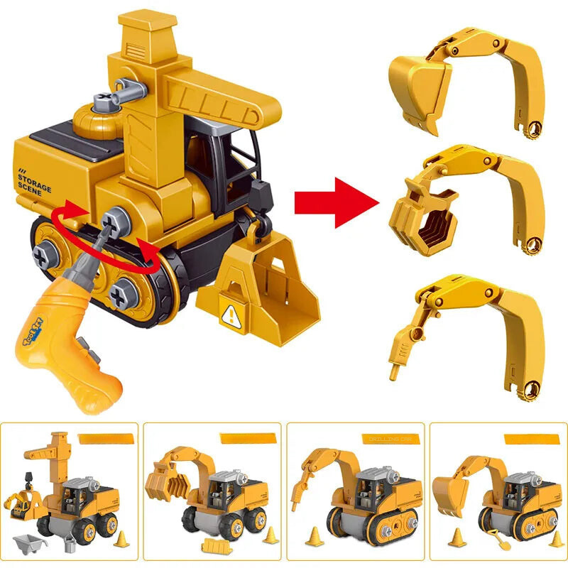 Kids Take Apart Toy Vehicle Building Kit