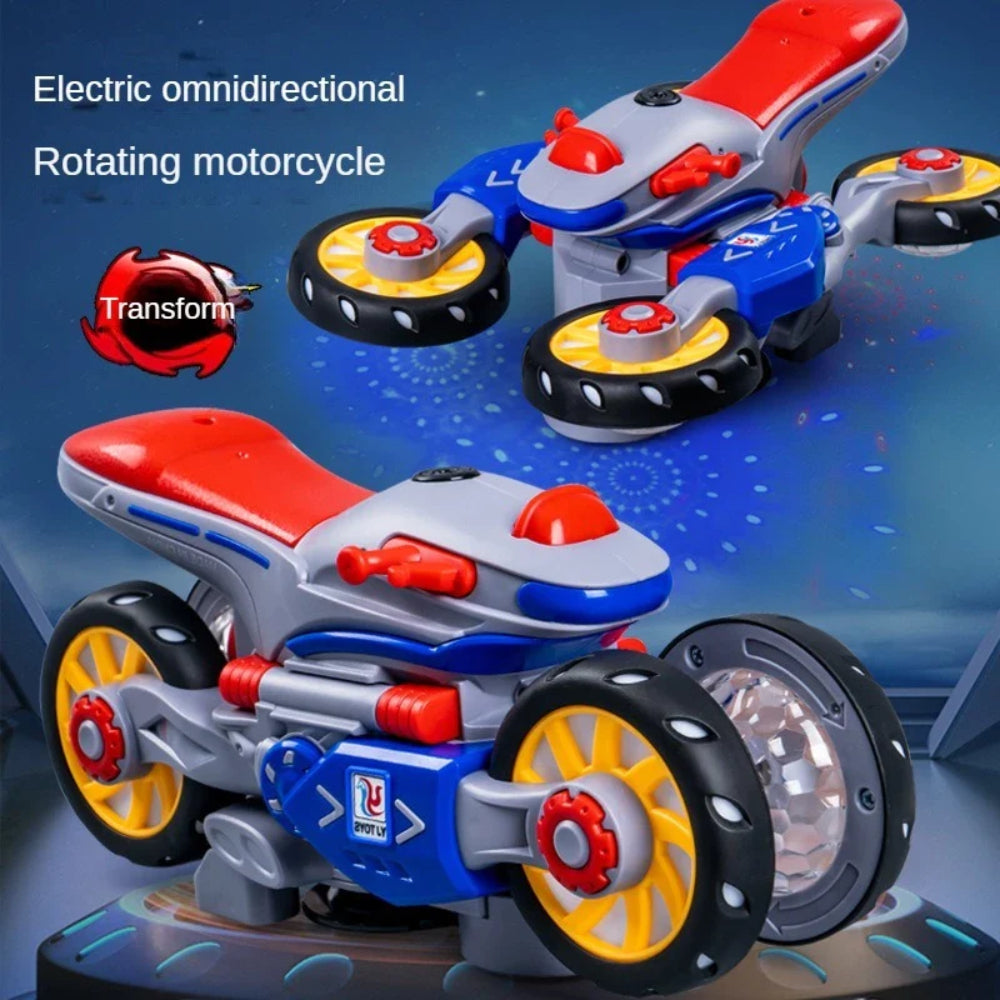 Kids Light Up Musical Dancing Toy Motorcycle