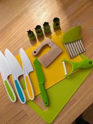 Kids Montessori Real Cooking Kitchen Tool Set