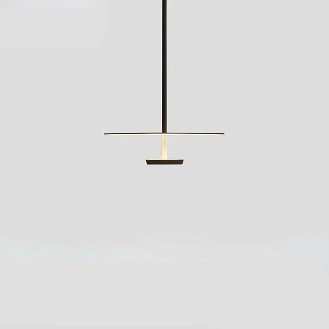 Minimalist Arc Ring Pendant Light