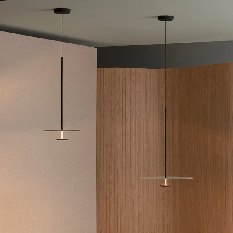 Minimalist Arc Ring Pendant Light