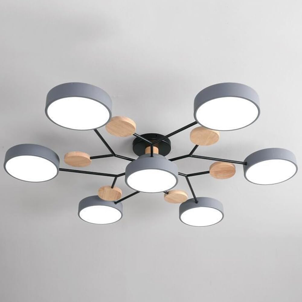 Naturalis | Elegant Organic Metal Ceiling Lamp for Dining Room Lights 11