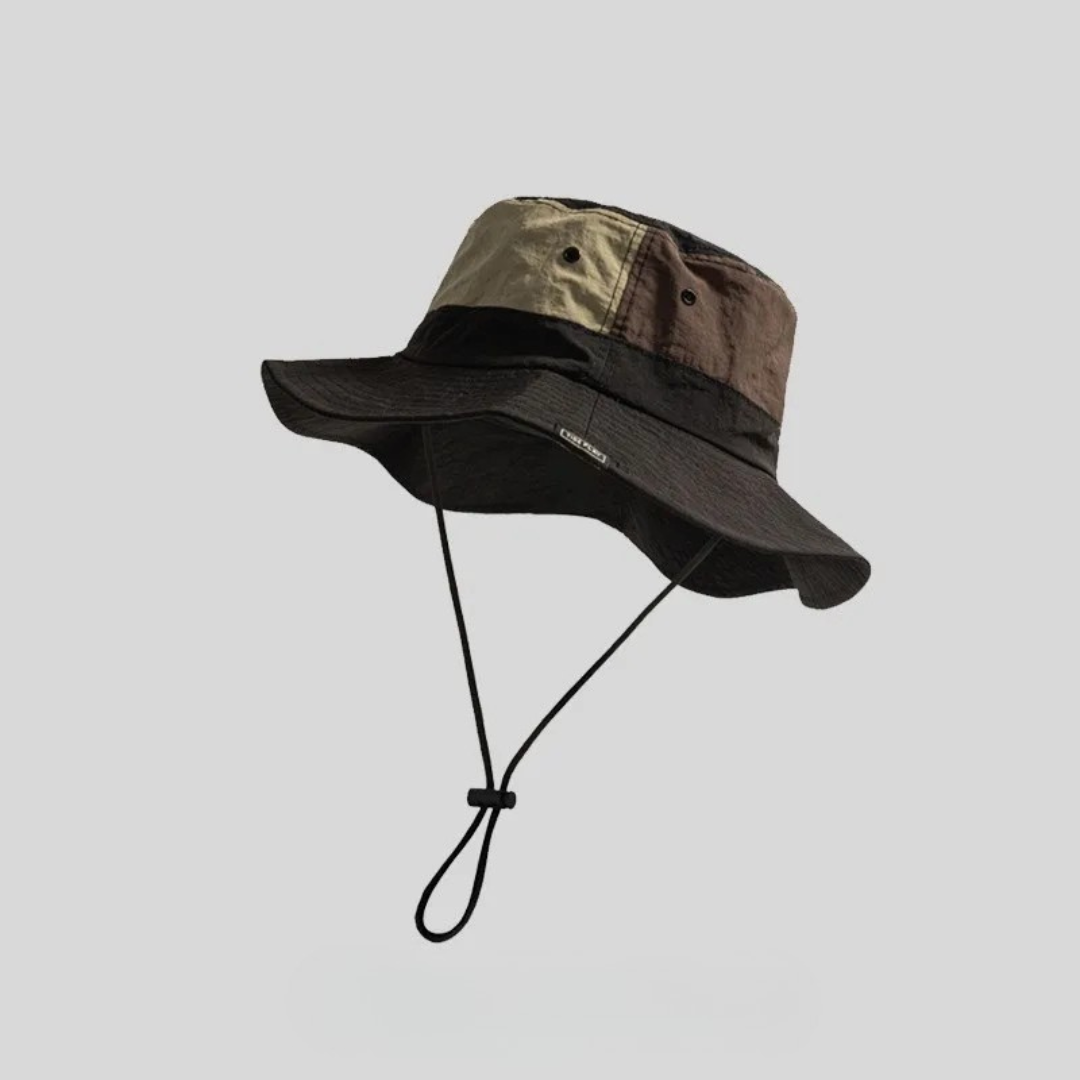 Quick-Dry Wide-Brim UV Bucket Hat