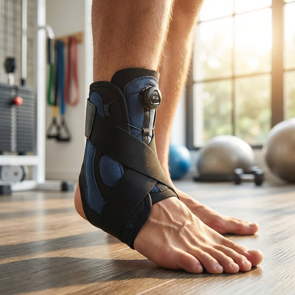 Sports Adjustable Compression Ankle Support Wrap