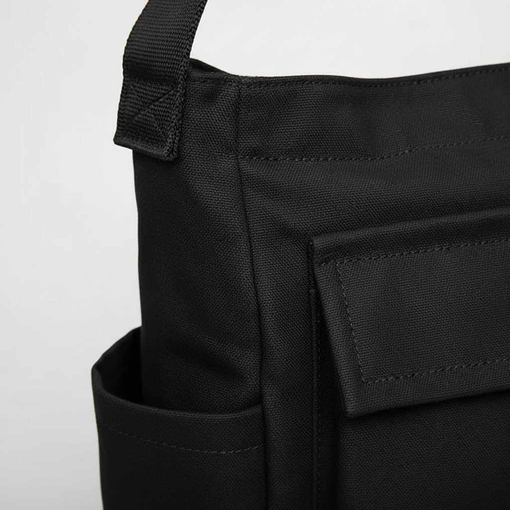 Canvas Messenger Shoulder Bag