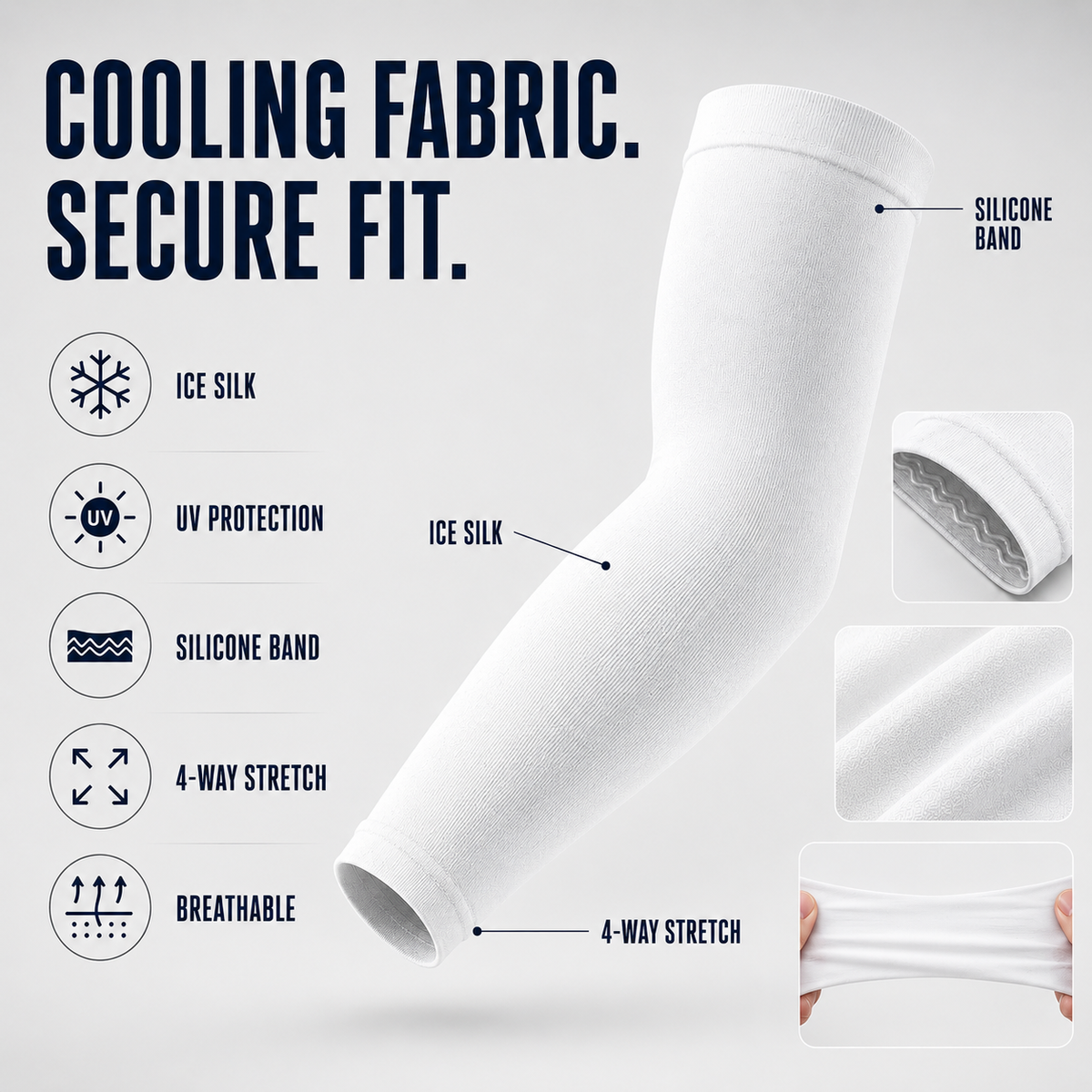 Cooling UV Protection Arm Sleeves