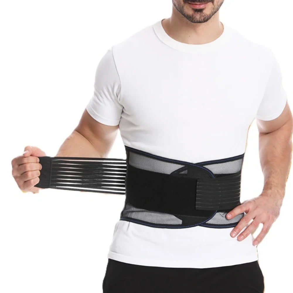 Adjustable Breathable Lumbar Support Belt