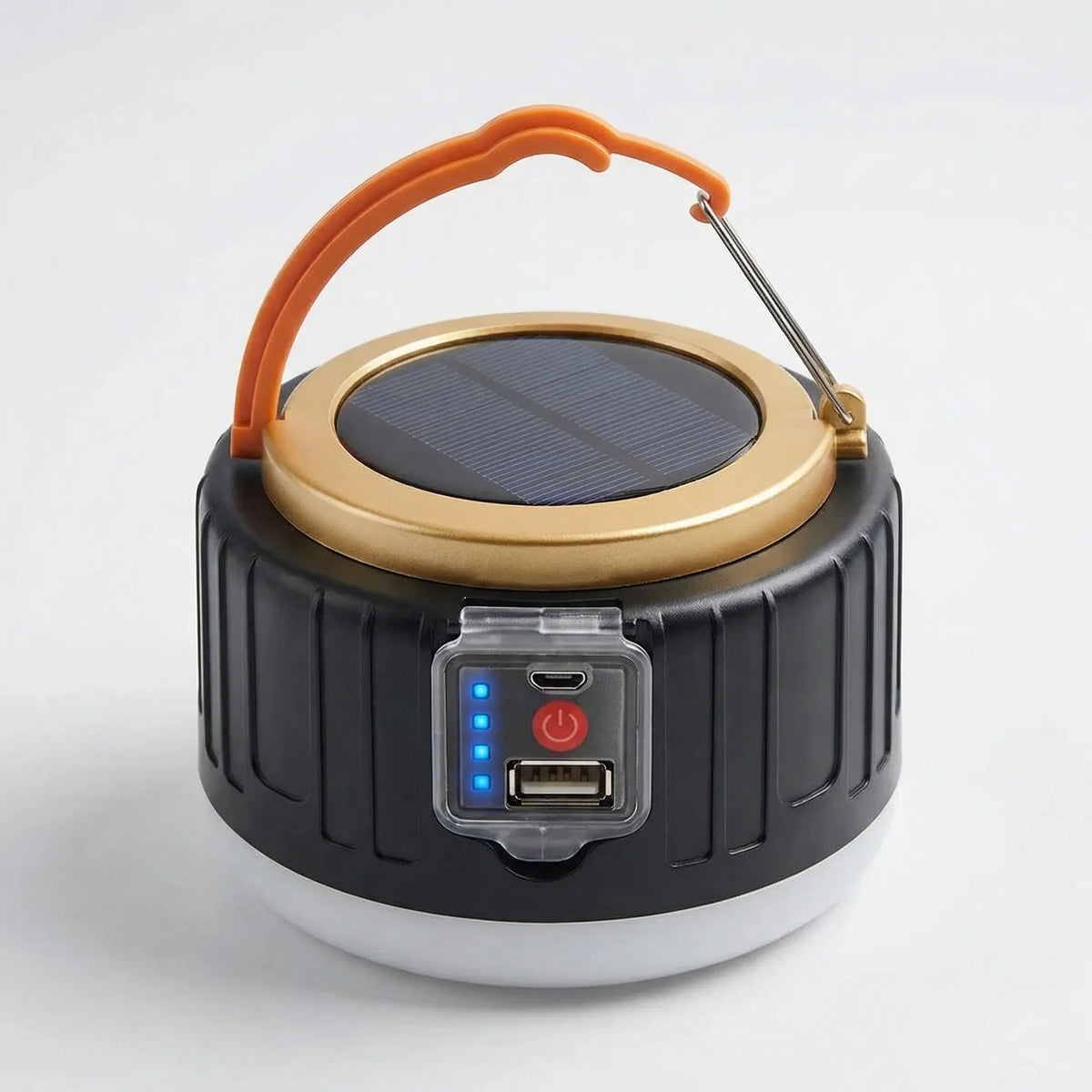 Waterproof Solar Rechargeable Camping Lantern