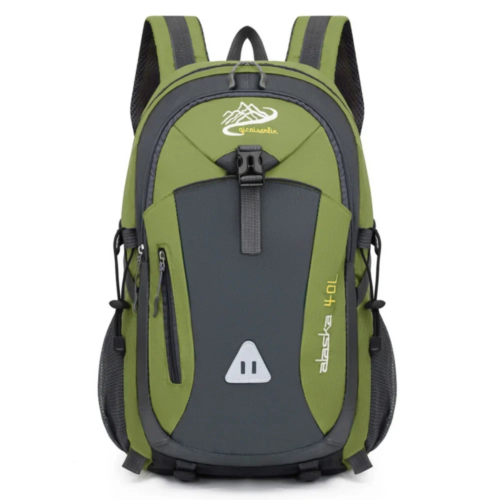 Water-Repellent Multi-Compartment Hiking Backpack