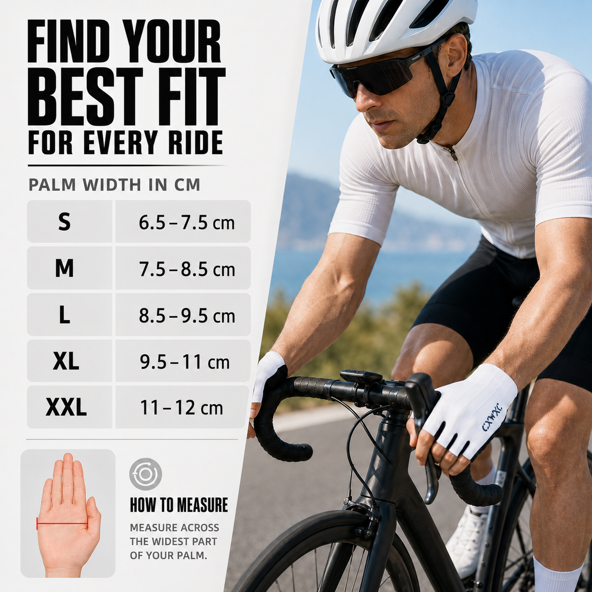 Breathable Half Finger Cycling Gloves