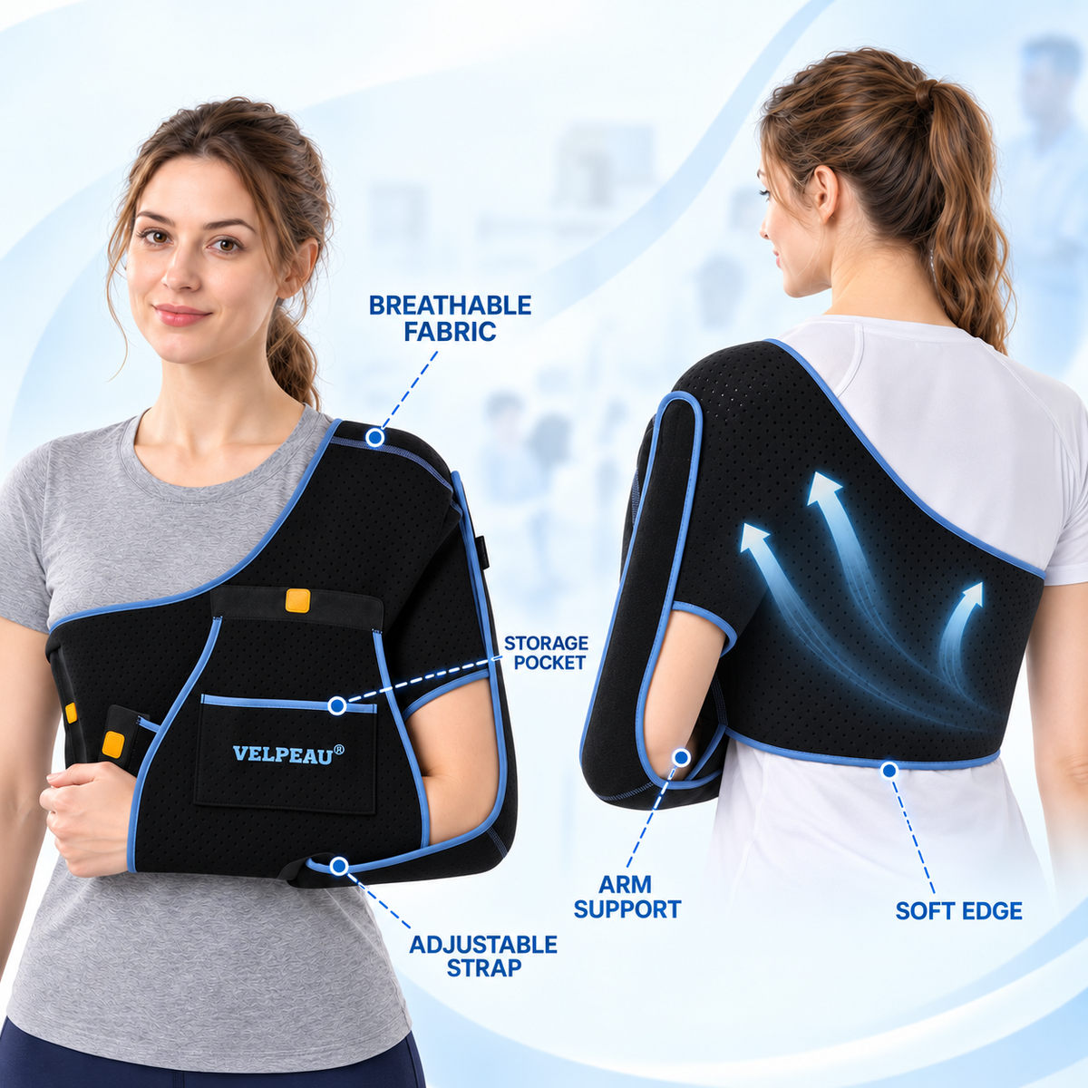 Adjustable Breathable Shoulder Sling