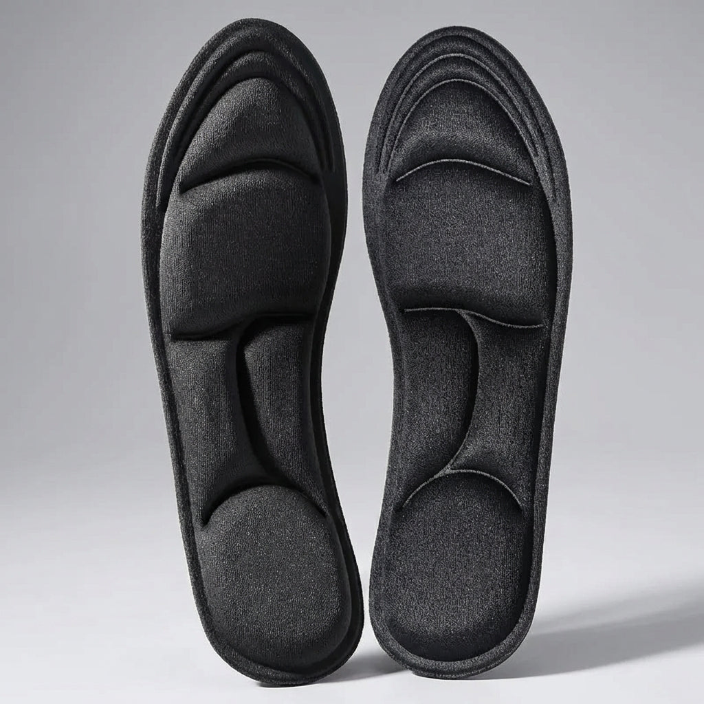 Contoured Shock-Absorbing Massage Insoles
