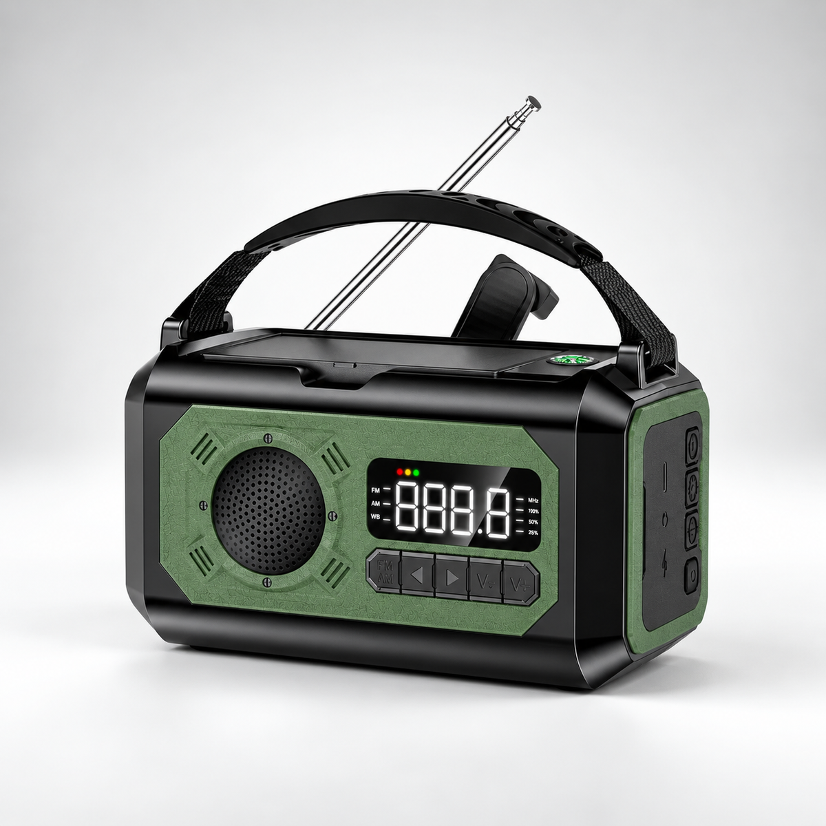 Solar Rechargeable Emergency Weather Radio