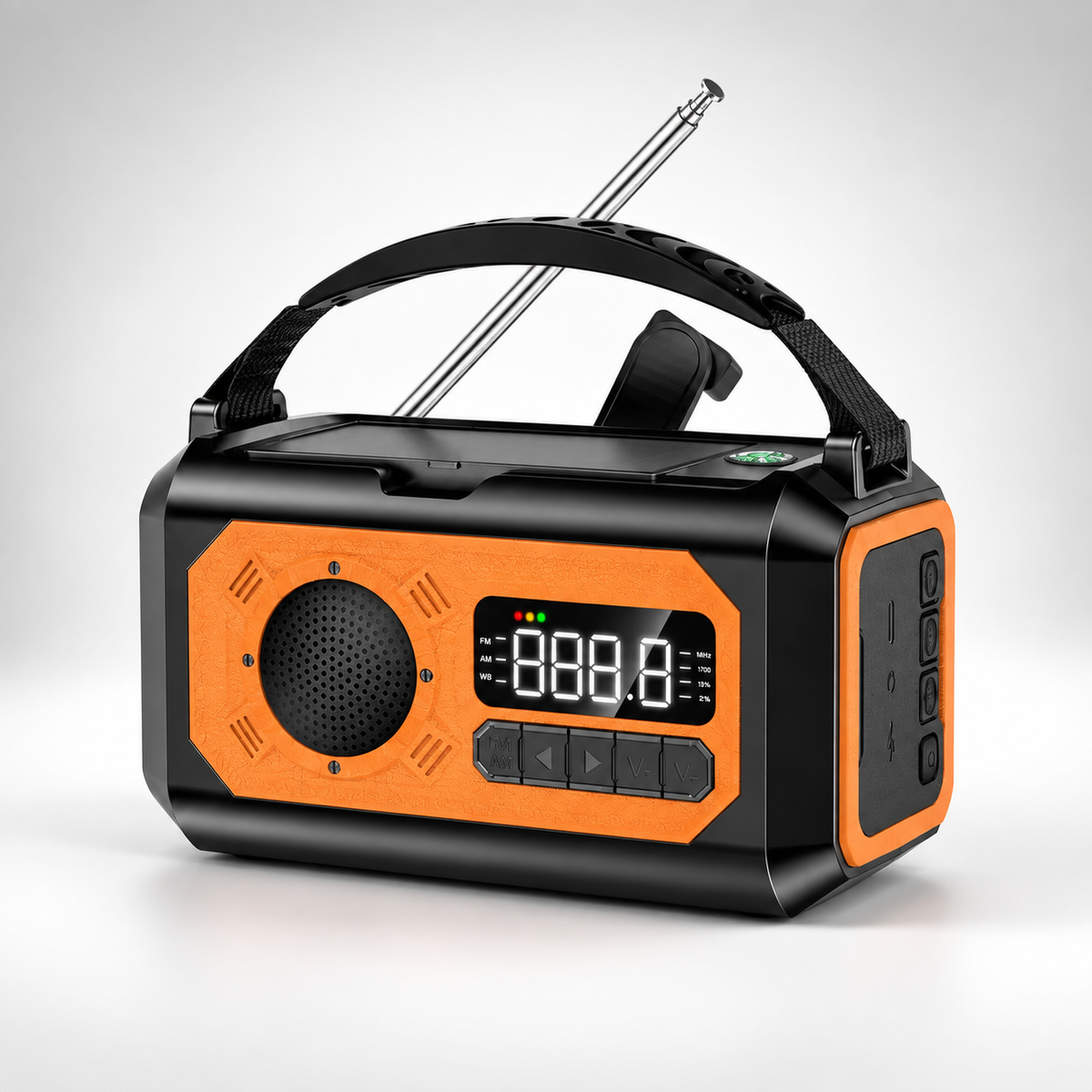 Solar Rechargeable Emergency Weather Radio