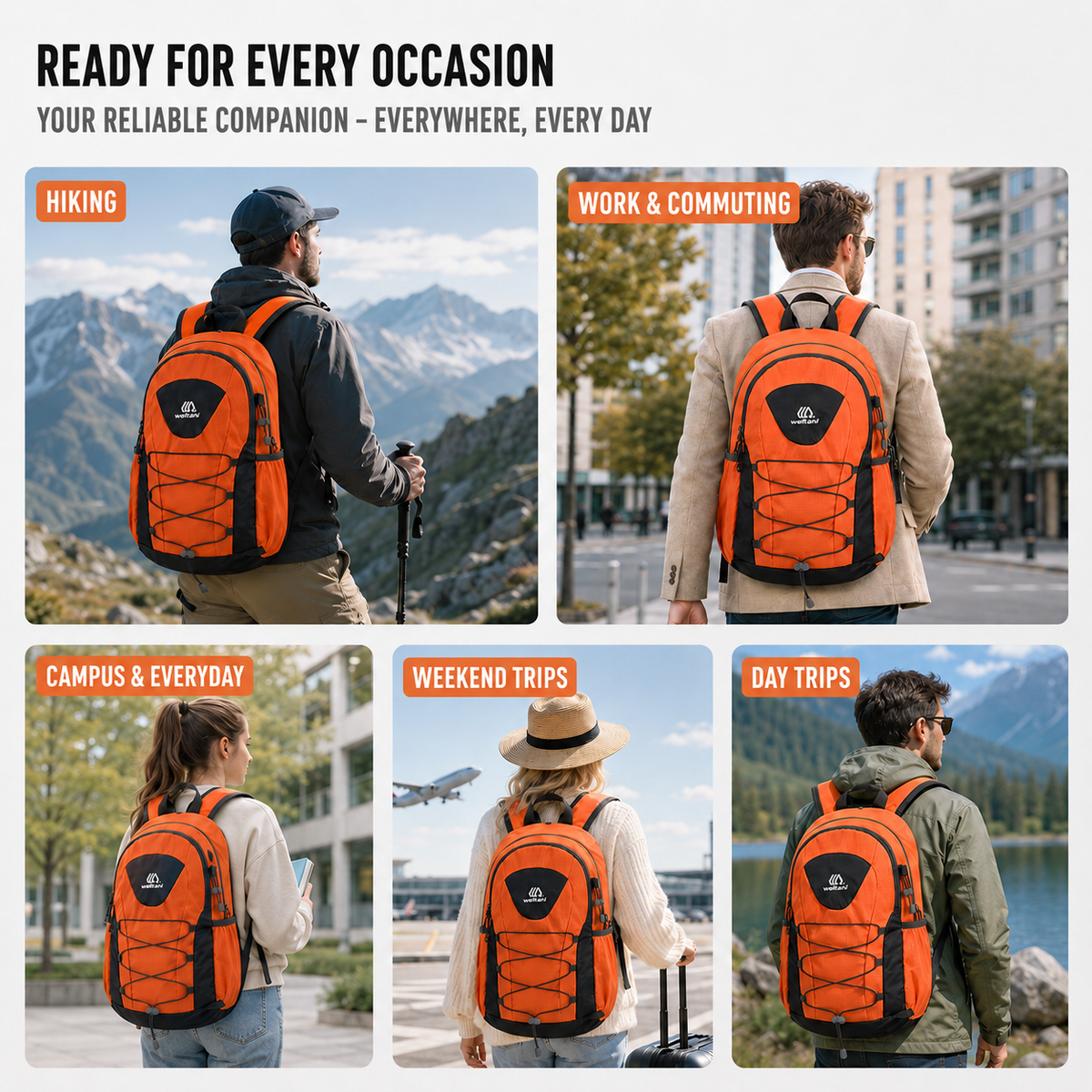 Packable Ultralight Hiking Daypack