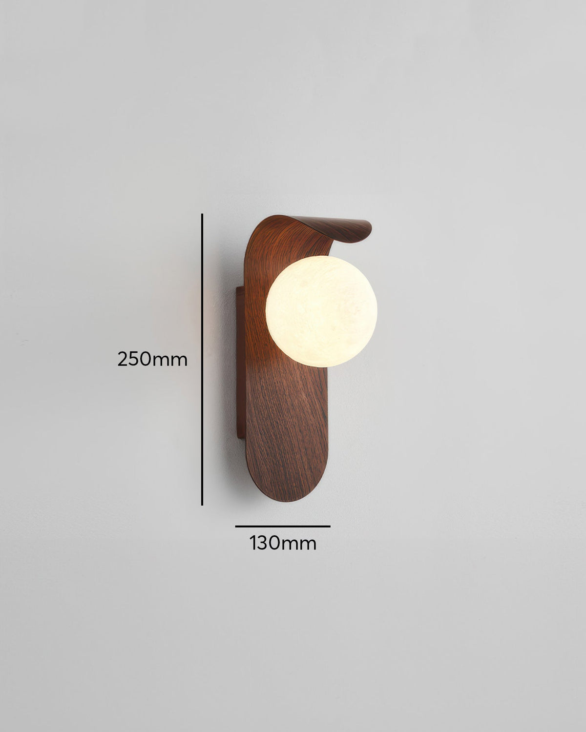 Rustic Iron Wall Lamp