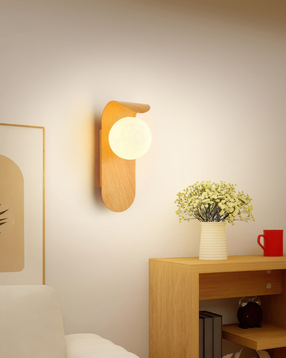 Rustic Iron Wall Lamp