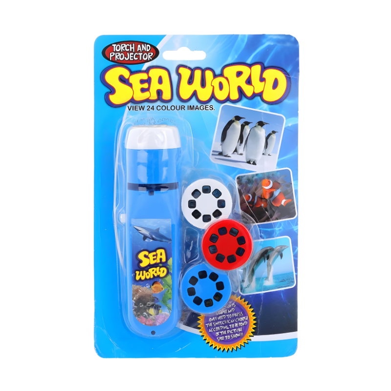 Kids Bedtime Story Projector Torch Toy