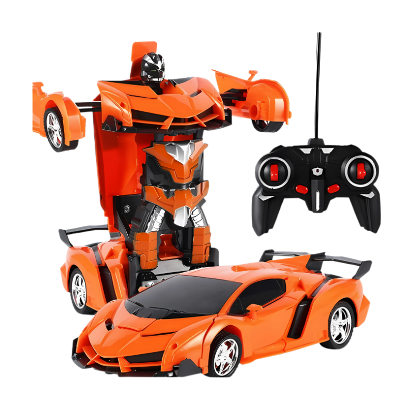 Remote Control Transforming Robot Car Toy
