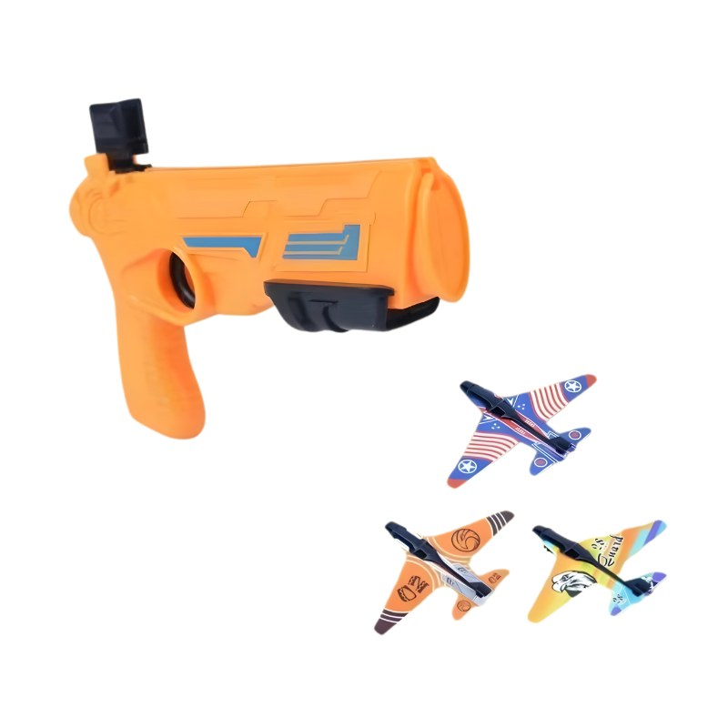 Kids Catapult Foam Plane Launcher Toy