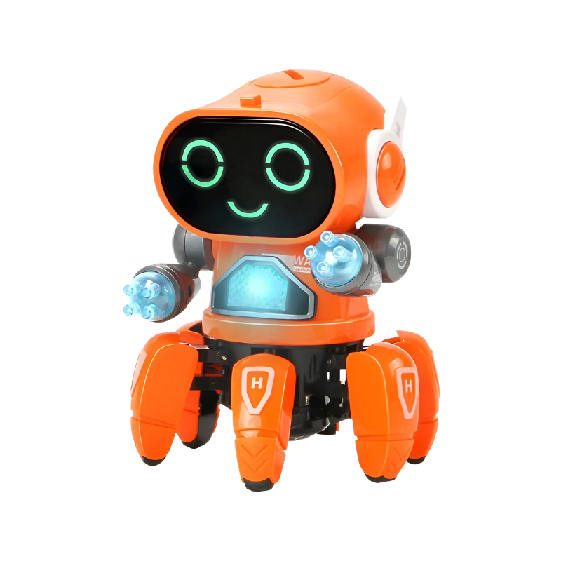 Electric Musical Light-Up Dancing Robot Toy